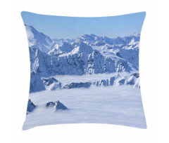 Clouds on Summit Fog Pillow Cover