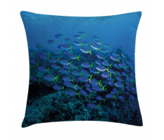 Shoal Reef Ocean Pillow Cover