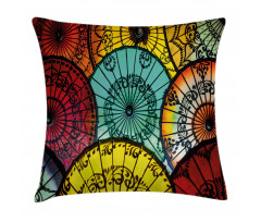 Umbrella Market Pillow Cover