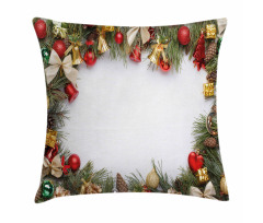 Garland Frame Noel Art Pillow Cover