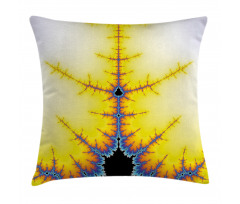 Psychedelic Digital Art Pillow Cover
