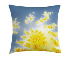 Floral Motif Pillow Cover