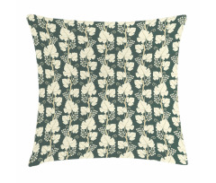 Floral Farming Pattern Pillow Cover