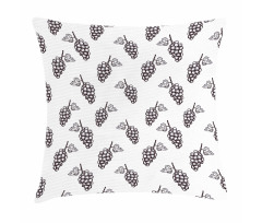 Sketchy Summer Fruits Pillow Cover