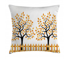 Fall Autumn Trees Pillow Cover