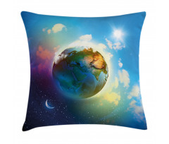 Cosmos Vibrant Scenery Pillow Cover