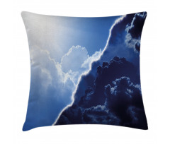 Contrasting Sky View Pillow Cover