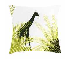 National Park Giraffe Pillow Cover