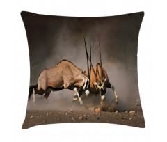 Savage Safari Animal Pillow Cover