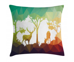 Desert Hunter Graphic Pillow Cover