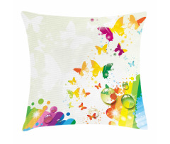 Butterfly Festival Art Pillow Cover