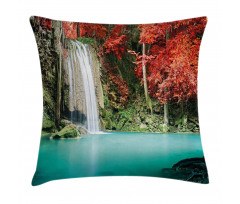 Fall Forest Oaks Pillow Cover