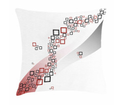 Square Wavy Shapes Pillow Cover