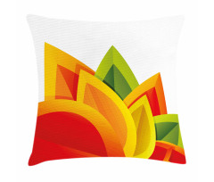 Digital Autmun Leaf Pillow Cover