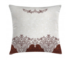 Floral Persian Design Pillow Cover