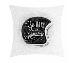 Vintage Words Pillow Cover