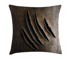 Wild Beast Claws Pillow Cover