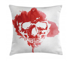 Gothic Skeleton Pillow Cover