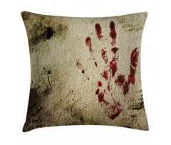 Bloddy Dirty Hand Pillow Cover