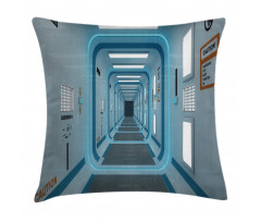 Ufo Galactic Print Pillow Cover