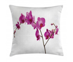 Wild Orchids Petals Pillow Cover