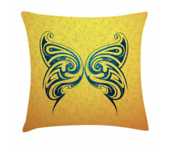 Tribe Design Butterfly Pillow Cover