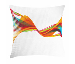 Pixel Details Rainbow Pillow Cover