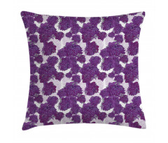Allium Flower Petals Pillow Cover