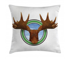 Northern Fauna Deer Pillow Cover