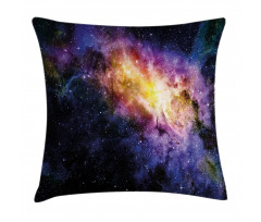 Alluring Nebula Stars Pillow Cover