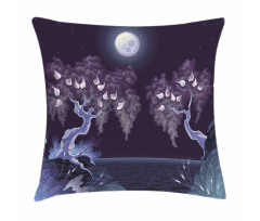 Dramatic Night Pillow Cover