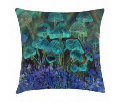 Dreamy Mushroom Pillow Cover