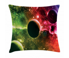 Cosmos Galaxy Nebula Pillow Cover