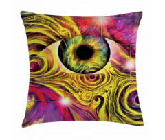 Hippie Vivid Color Pillow Cover