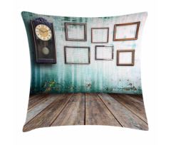 Old Room Wooden Pillow Cover