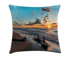 Cloudy Sky Digital View Pillow Cover