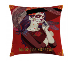 Dead Corpse Girl Pillow Cover
