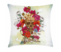 Dead Flowers Spain Pillow Cover
