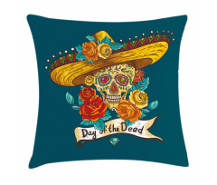 Mexican Hat Pillow Cover