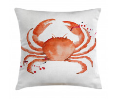 Sea Animals Theme Crabs Pillow Cover