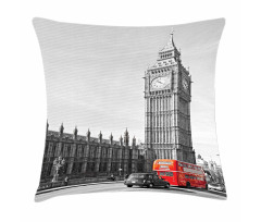 Capital of England Tourist Pillow Cover