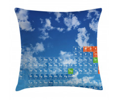 Clouds and Chemistry Pillow Cover