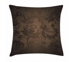 Floral Paisley Ivy Pillow Cover