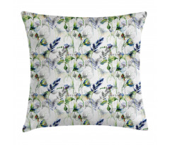 Pea Blossom Design Pillow Cover