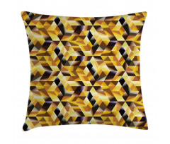 Graphic Cubes Blocks Pillow Cover