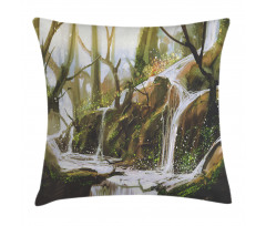 Secret Paradise Paint Pillow Cover