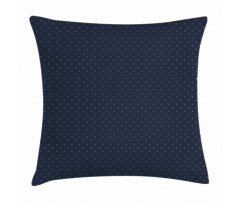 Blue Dots Retro Style Pillow Cover
