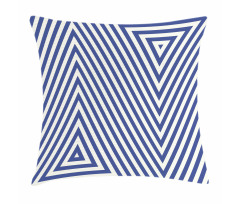 Triangle and Stripes Pillow Cover