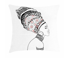Exotic Safari Boho Folk Pillow Cover