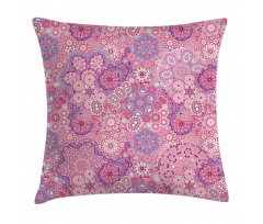 Flower Folklore Pillow Cover